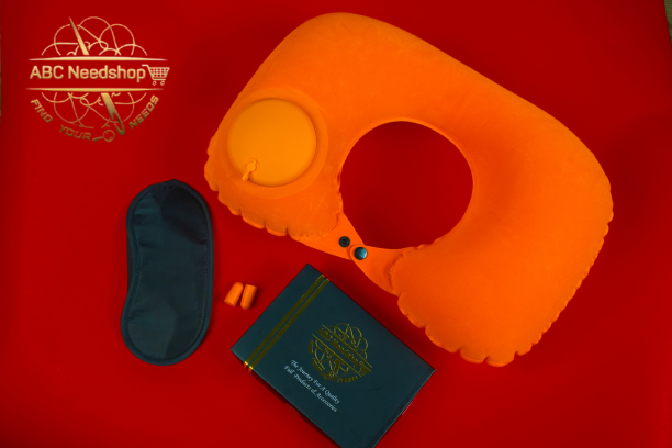 U-Shape Travel Pillow Orange color